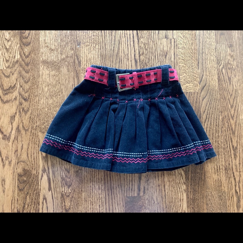 Pumpkin Patch Skirt with belt